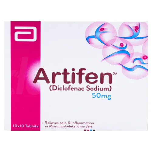 Artifen 50mg tablet 10x10s - Product Image