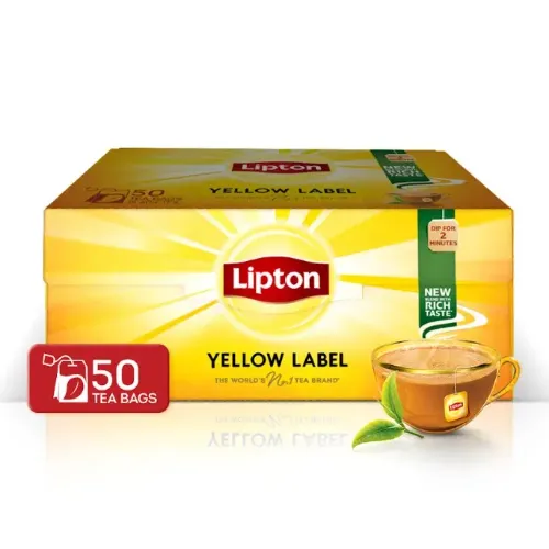 Lipton Yellow Label Black Tea 50 Tea Bags - Product Image