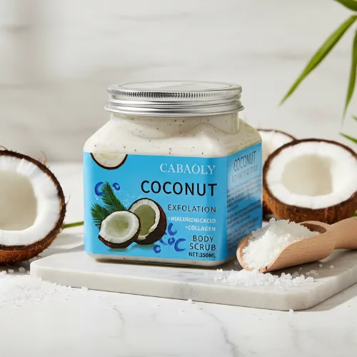 cabaoly body scrub coconut 350ml china m004 - Product Image