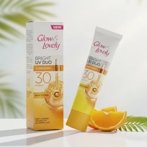 glow & lovely sunscreen spf 30 vitamin c 25g - Product Image